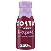 Costa Coffee Frappe Choc Fudge Brownie 12 x 250ml (Case of 12)  Adomoo